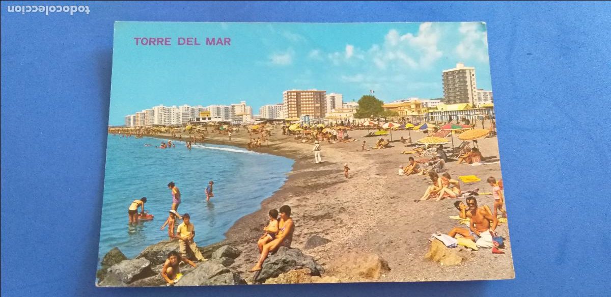 Postales: POSTAL DE MALAGA. TORRE DEL MAR. PLAYA. ED. ARRIBAS N&ordm; 9. SIN CIRCULAR