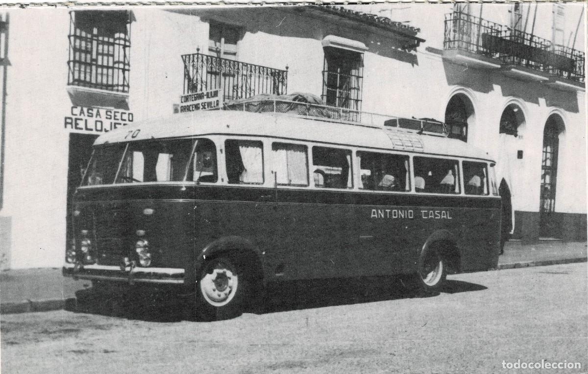 Postales: POSTAL MODERNA DE SEVILLA. ALCALA DE GUADAIRA. AUTOBUS LA EMPRESA. A&Ntilde;OS 40. P-ANSE-2974
