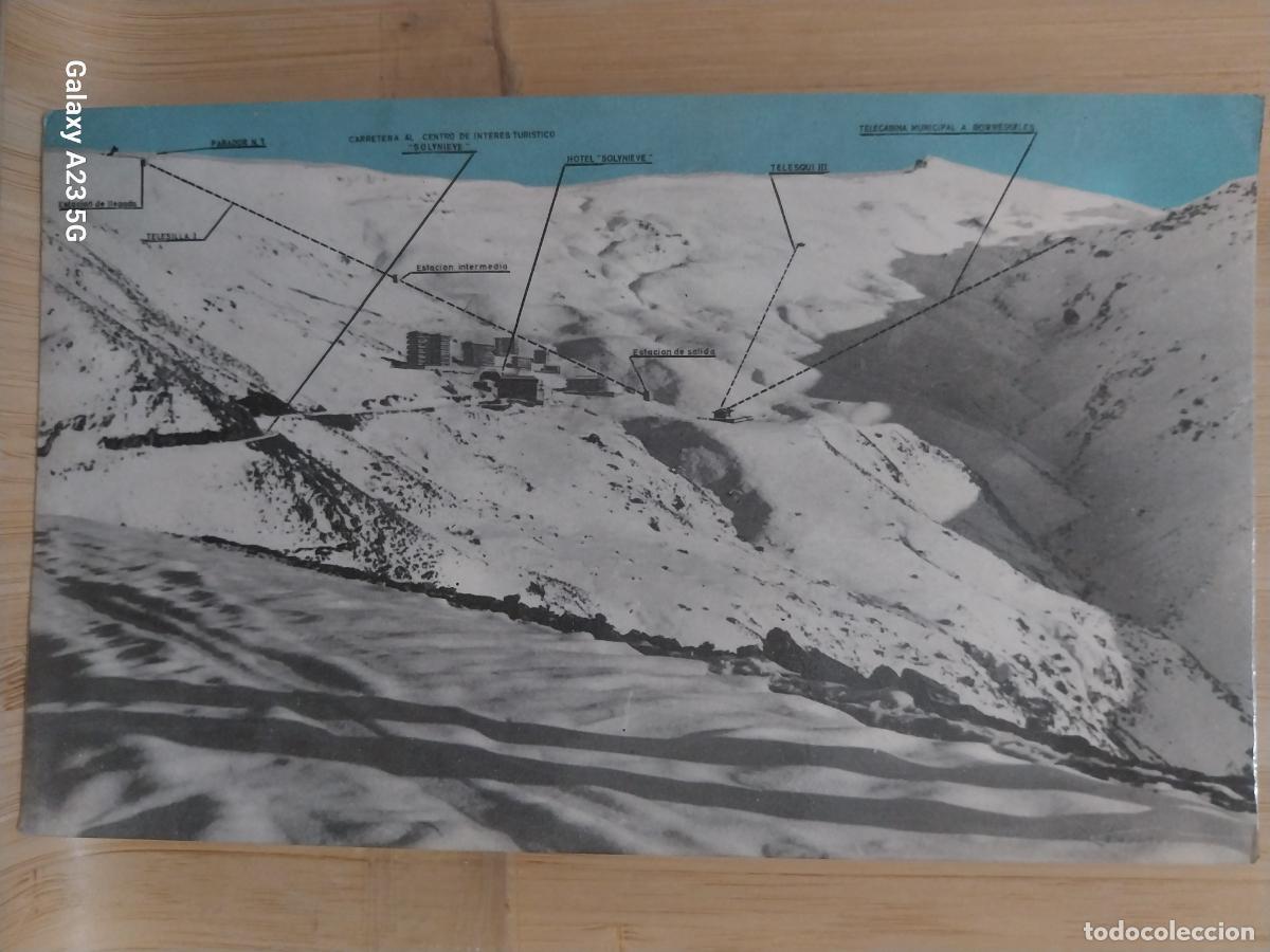 Postales: ESTACION DEPORTES INVIERNO SIERRA NEVADA GRANADA ED ANEL ESCRITA