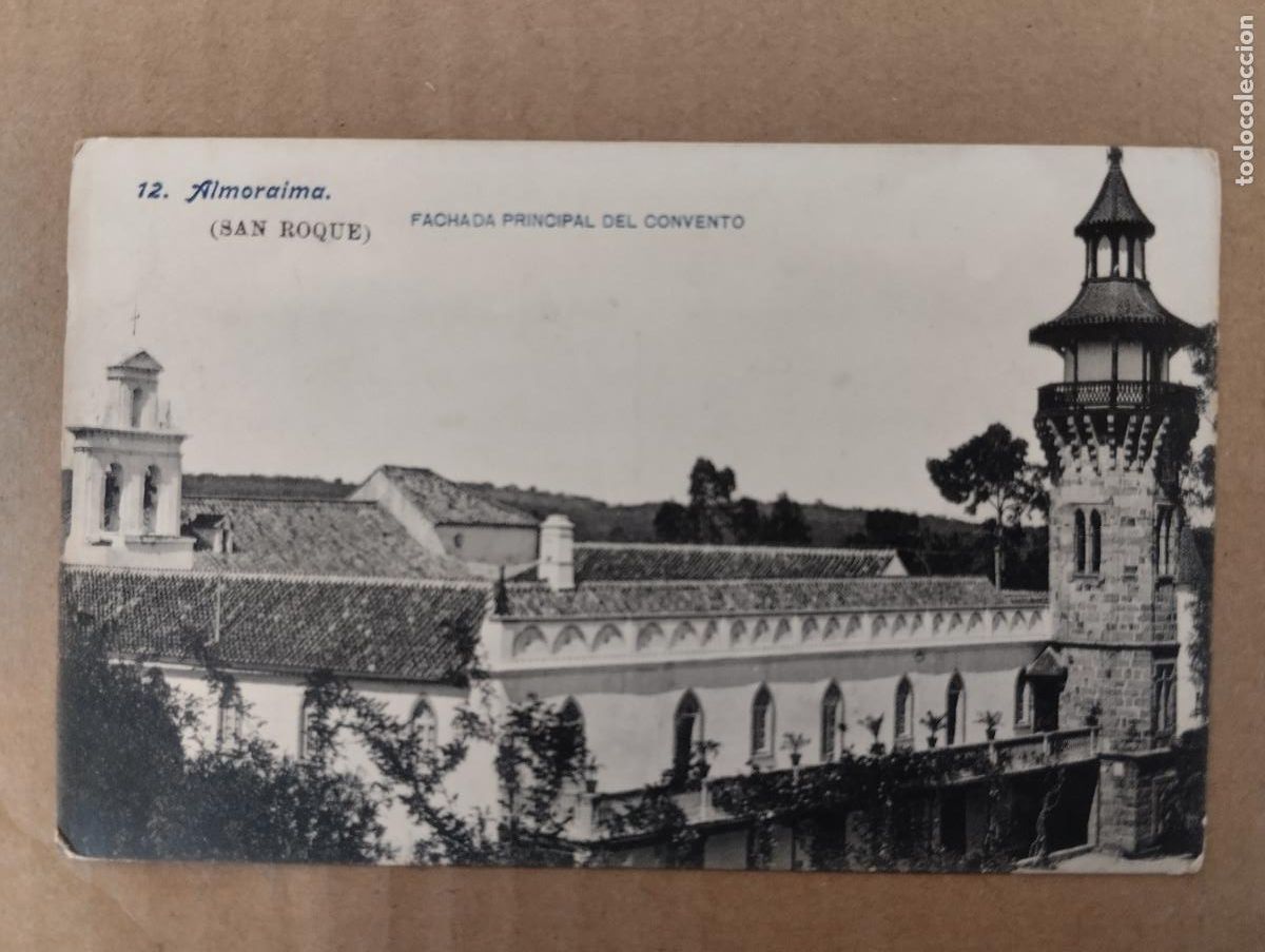 Postcards: SAN ROQUE ALMORAIMA CADIZ FACHADA PRINCIPAL DEL CONVENTO.
