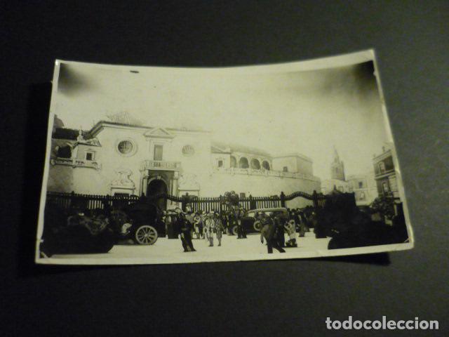 Cartoline: SEVILLA PLAZA DE TOROS ILUSTRACION ANTIGUA FOTOGRAFIA TAMA&Ntilde;O POSTAL