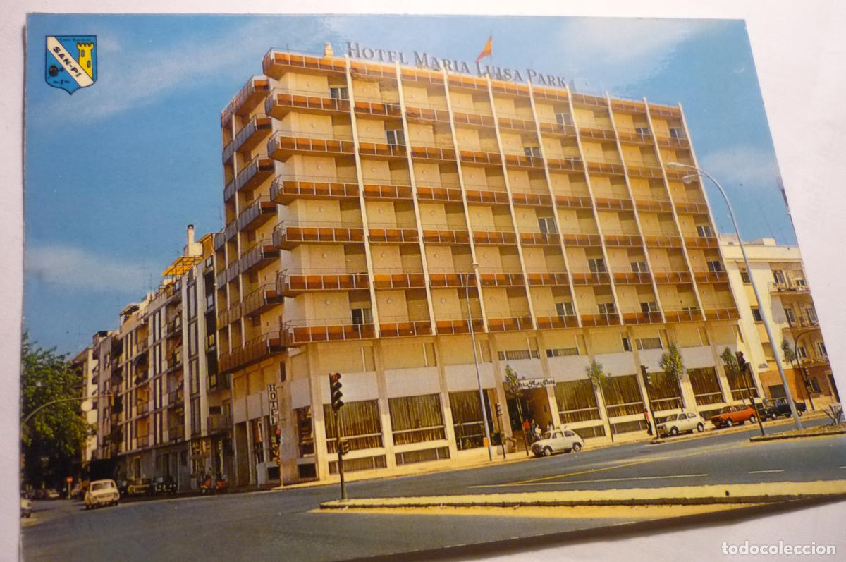 Postales: postal sevilla hotel maria luisa park circulada