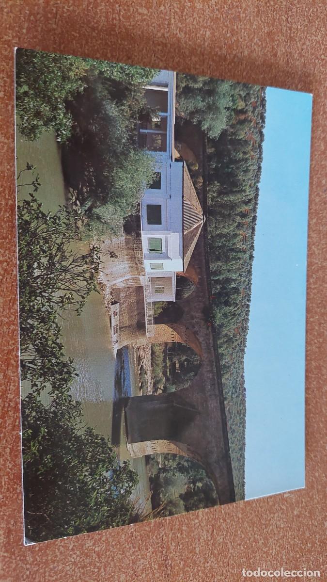 Postales: Postal Marmolejo Ja&eacute;n Balneario y puente Romano