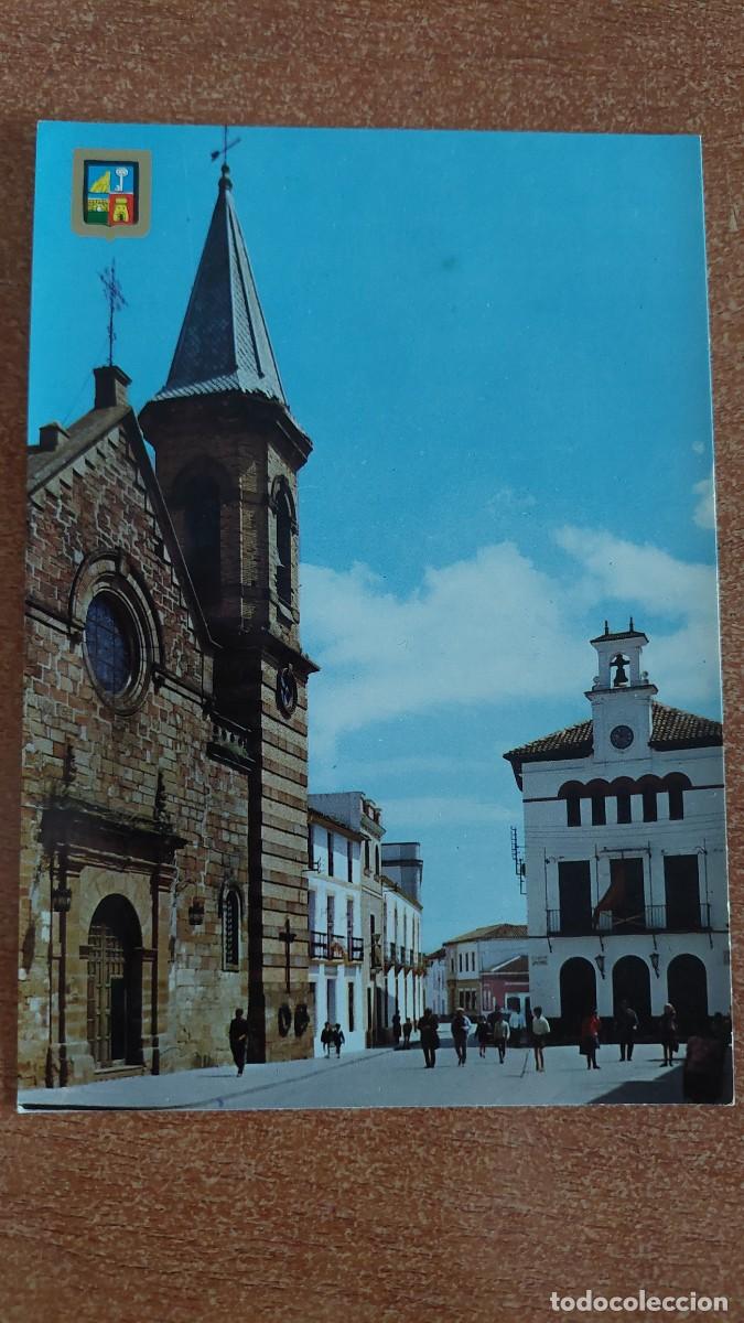 Postales: Postal Marmolejo Ja&eacute;n plaza de Jos&eacute; Antonio