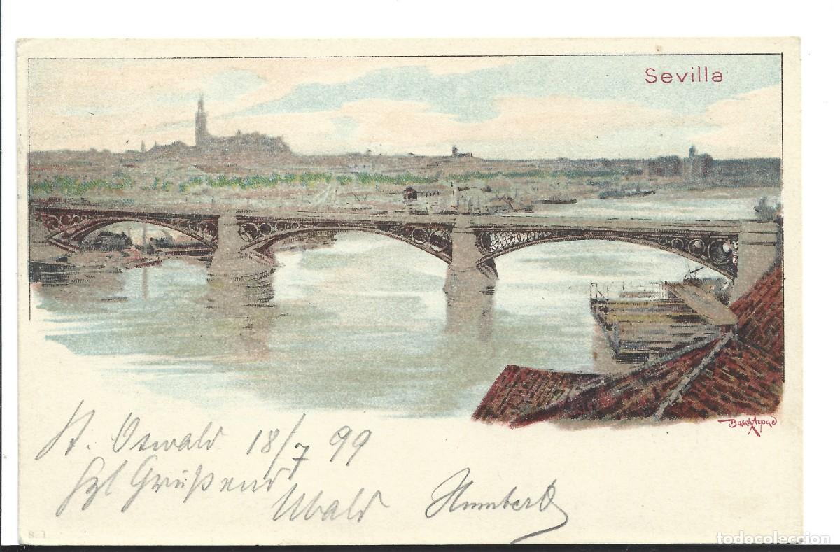 Cartoline: LITOGRAF&Iacute;A DE SEVILLA 1899