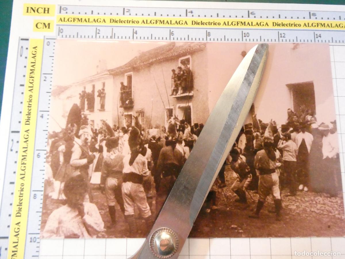 Postales: REPRODUCCI&Oacute;N ANTIGUA FOTO FOTOGRAF&Iacute;A M&Aacute;LAGA. CARNAVALES? FIESTAS?. 2724