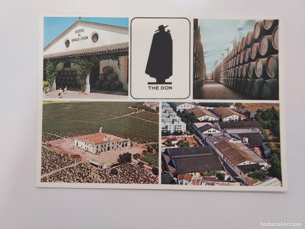 Postales: POSTAL JEREZ DE LA FRONTERA SANDEMAN VINEYARDS & BODEGAS. 1969. SIN CIRCULAR. GRAFIBERICA. CADIZ