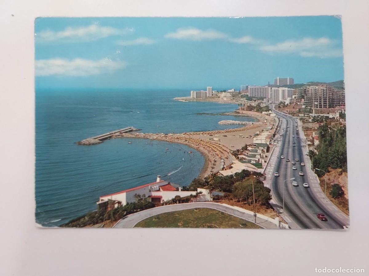 Postales: POSTAL BENALMADENA PLAYA DE SANTA ANA. 1975. CIRCULADA. DOISA 546. MALAGA