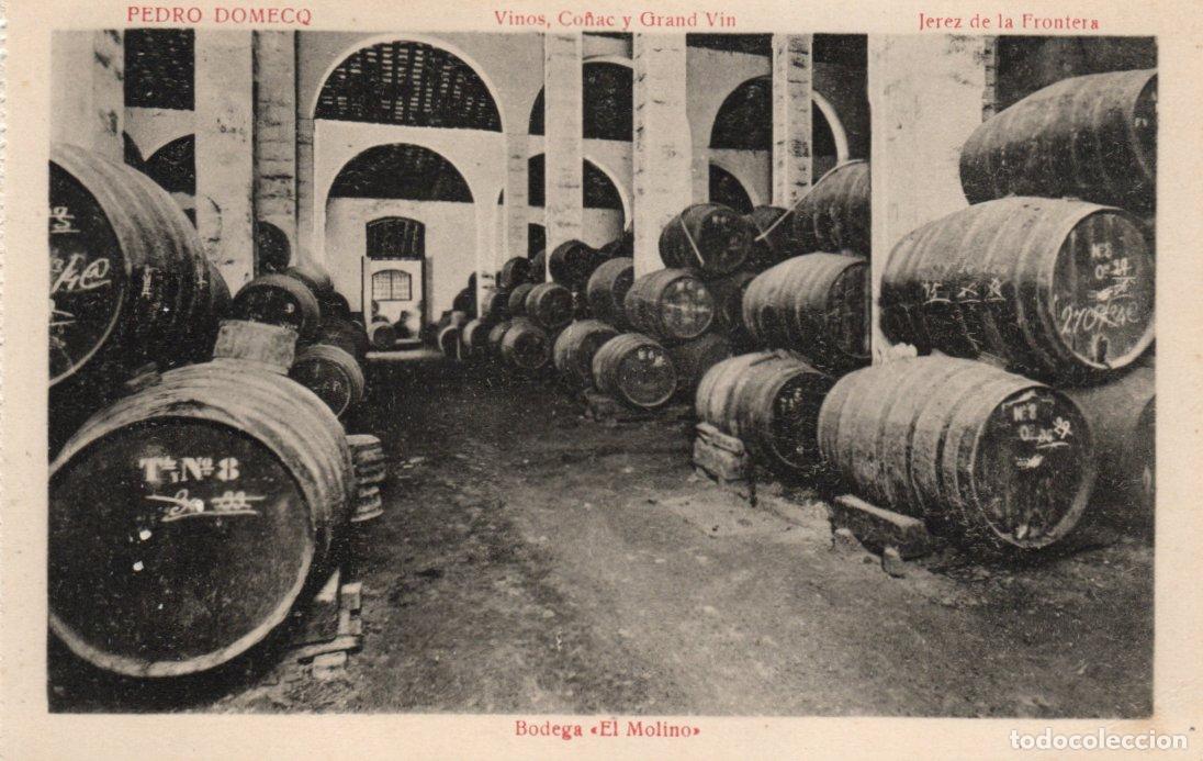 Postcards: BONITA POSTAL - JEREZ DE LA FRONTERA (CADIZ) PEDRO DOMEQ - BODEGA EL MOLINO - MATEU