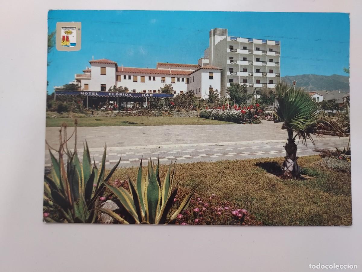 Postales: POSTAL FUENGIROLA HOTEL FLORIDA. 1969. CIRCULADA. DOMINGUEZ 44. MALAGA