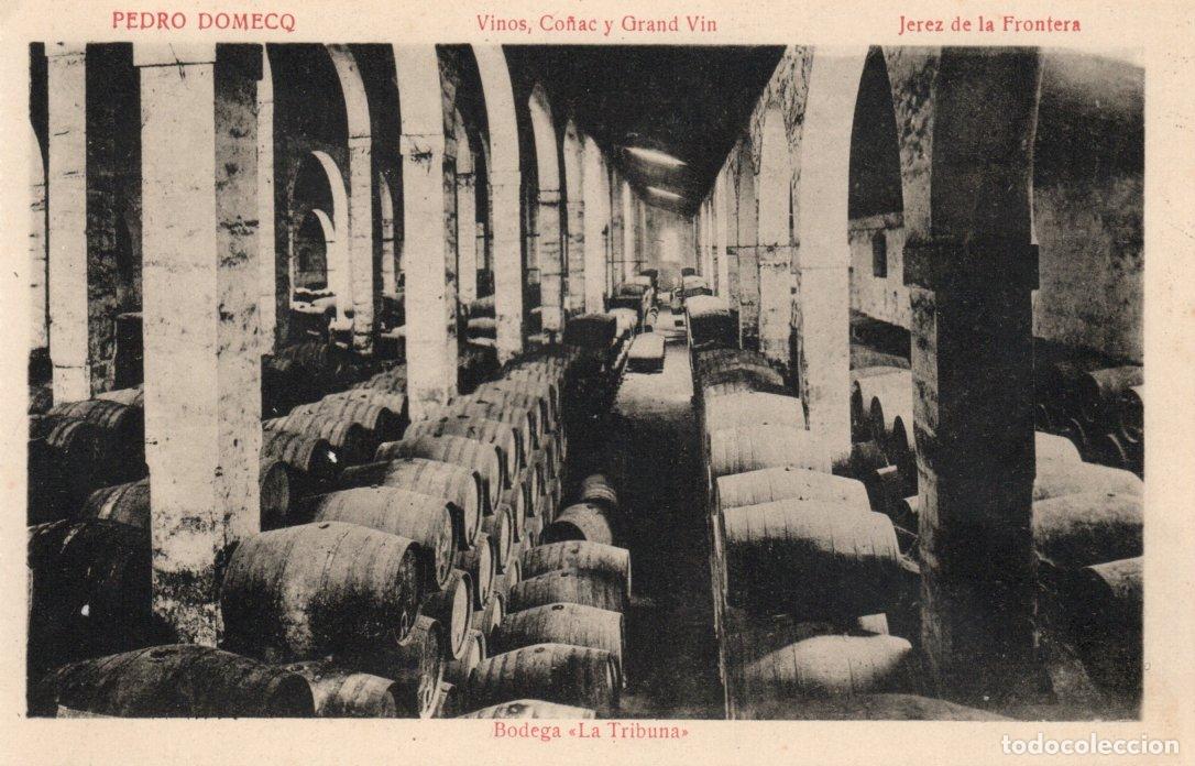 Postcards: BONITA POSTAL - JEREZ DE LA FRONTERA (CADIZ) PEDRO DOMEQ - BODEGA LA TRIBUNA - MATEU
