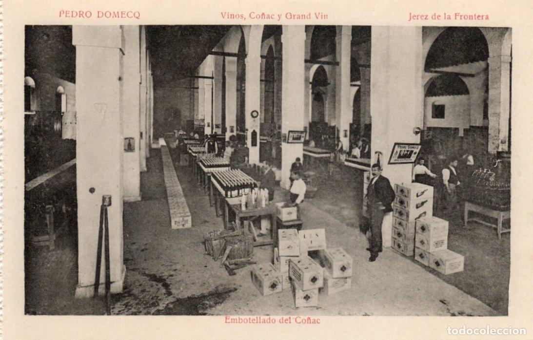 Postcards: BONITA POSTAL - JEREZ DE LA FRONTERA (CADIZ) PEDRO DOMEQ -EMBOTELLADO DEL CO&Ntilde;AC - MATEU