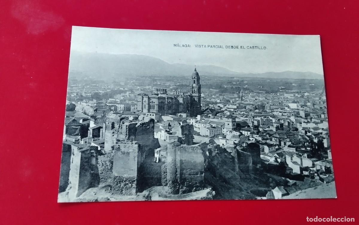 Postales: MALAGA , POSTAL ANTIGUA , BLANCO Y NEGRO