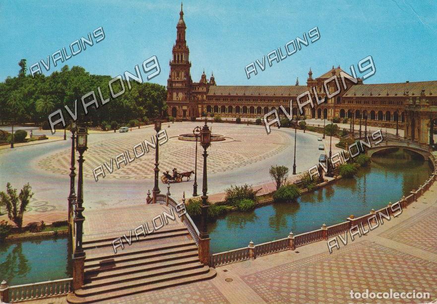 Postales: Sevilla - Escrita sin sello