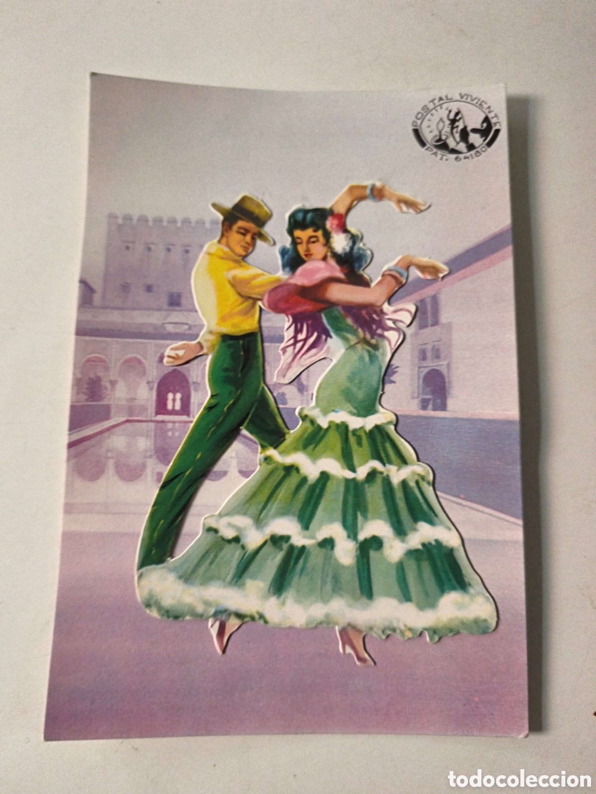 Postales: Postal Zambra Gitana. Granada. Postal Viviente
