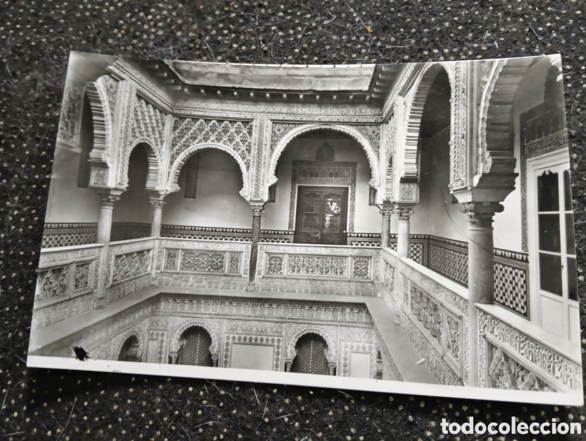 Postales: Postal de Sevilla, Reales Alcaceres, patio de las mu&ntilde;ecas
