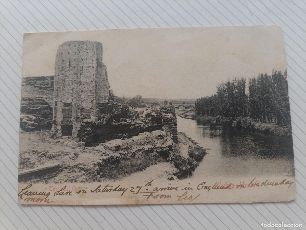 Postales: Niebla, Huelva, dorso sin dividir