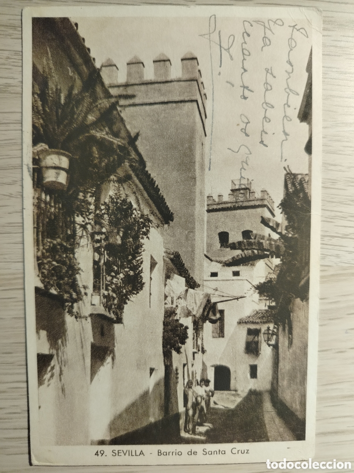 Postales: POSTAL SEVILLA - BARRIO DE SANTA CRUZ