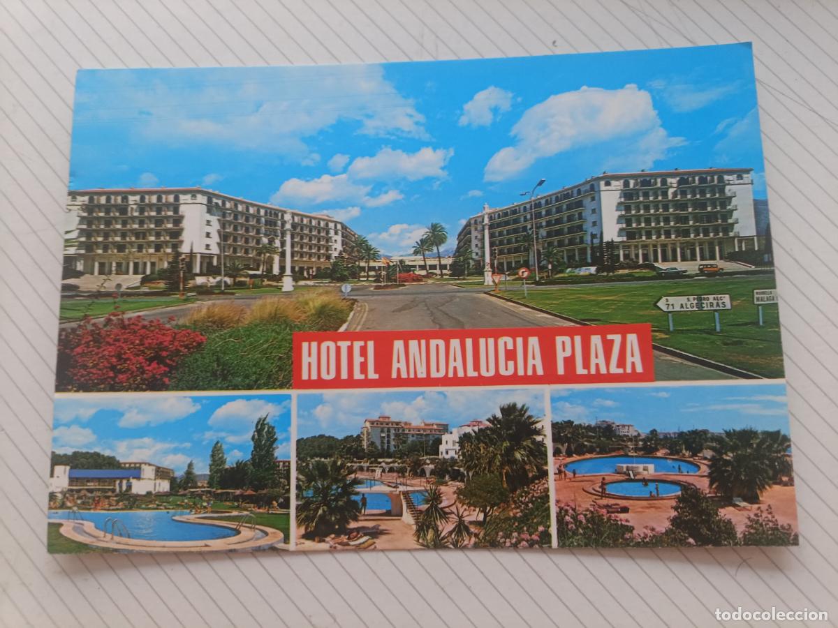 Postales: Marbella, Hotel Andaluc&iacute;a Plaza