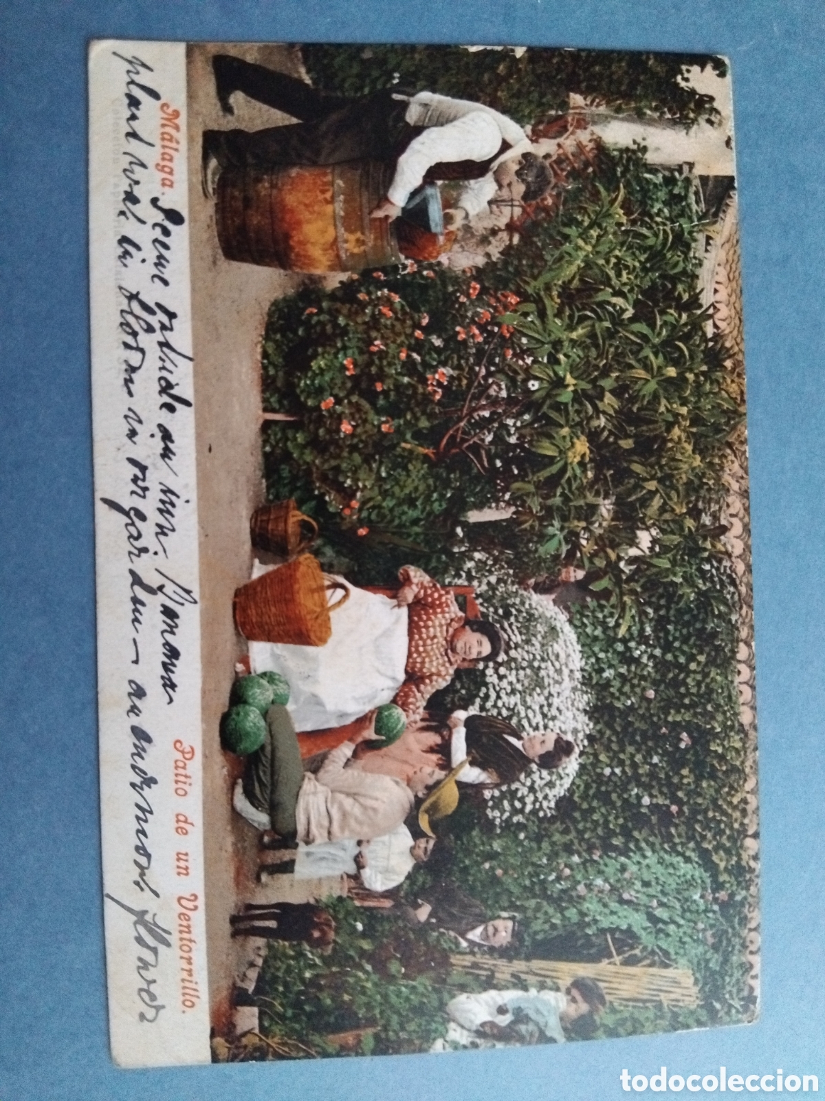 Postales: Postal Malaga. Patio de un Ventorrillo