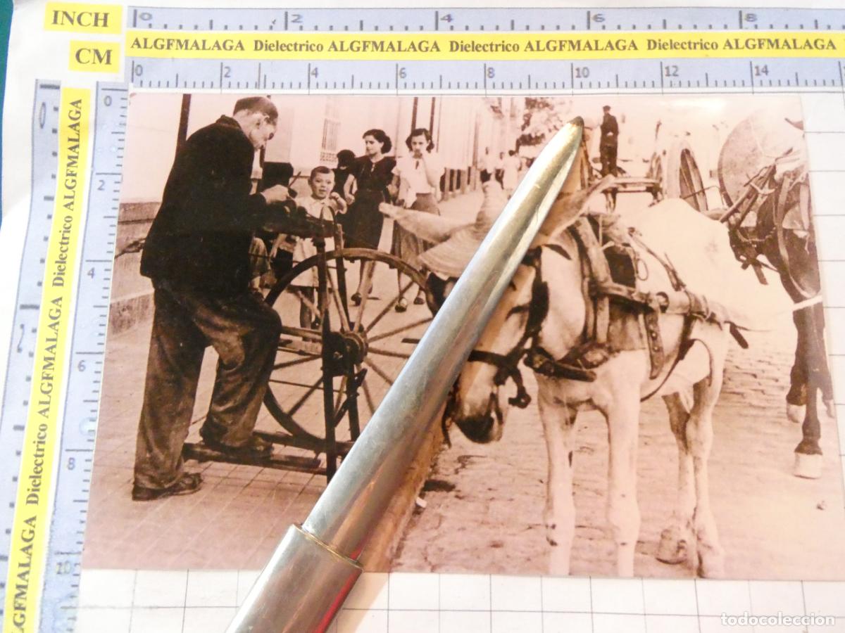 Postales: REPRODUCCI&Oacute;N ANTIGUA FOTO FOTOGRAF&Iacute;A M&Aacute;LAGA. EL AFILADOR OFICIOS DESAPARECIDOS. 2730