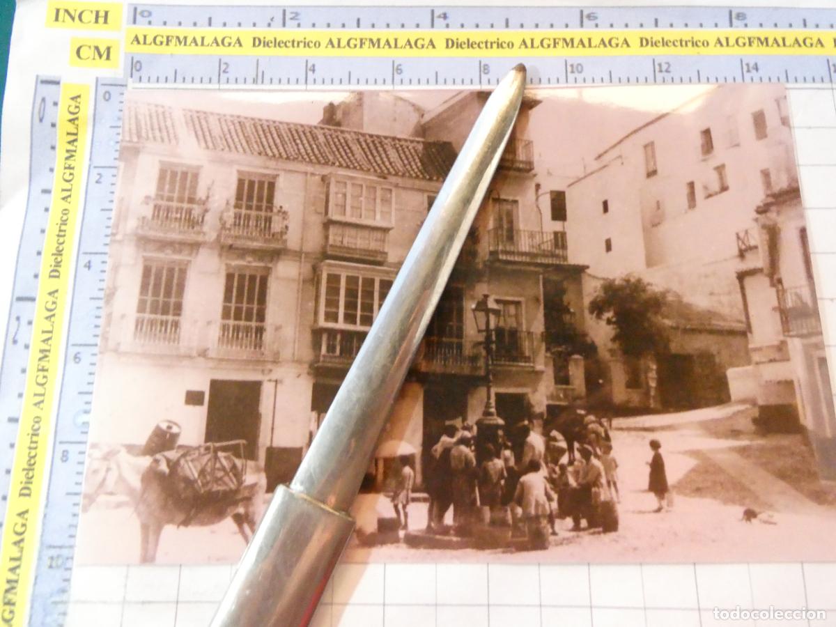 Postales: REPRODUCCI&Oacute;N ANTIGUA FOTO FOTOGRAF&Iacute;A M&Aacute;LAGA. PLAZA DE LA ADUANA. 2744