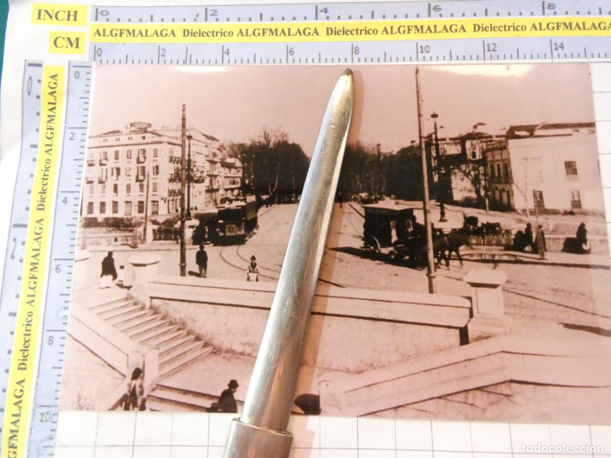 Postales: REPRODUCCI&Oacute;N ANTIGUA FOTO FOTOGRAF&Iacute;A M&Aacute;LAGA. PUENTE TETUAN ALAMEDA. 2750