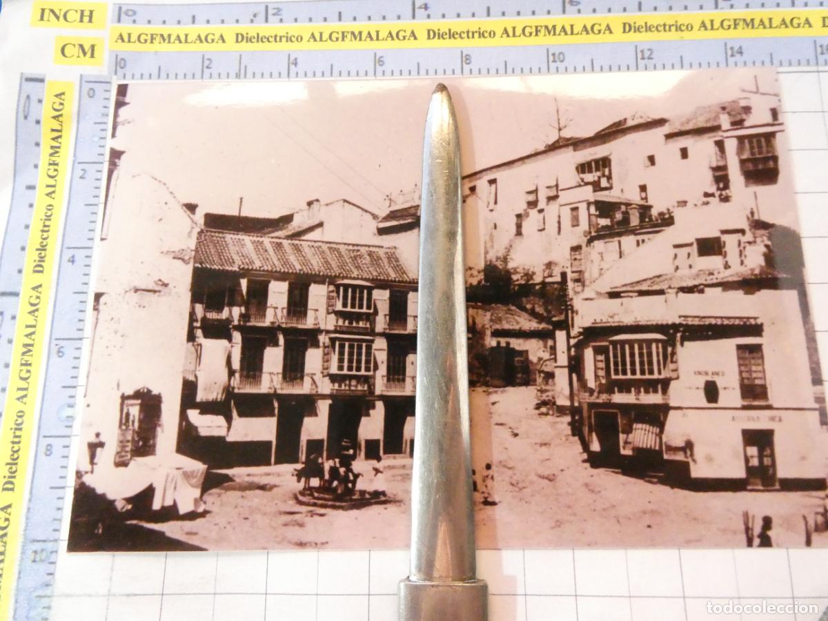 Postales: REPRODUCCI&Oacute;N ANTIGUA FOTO FOTOGRAF&Iacute;A M&Aacute;LAGA. PLAZA ADUANA. 2751