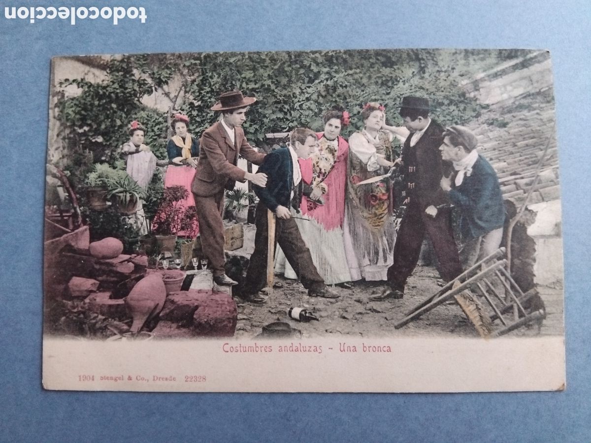 Postales: Postal Costumbres andaluzas