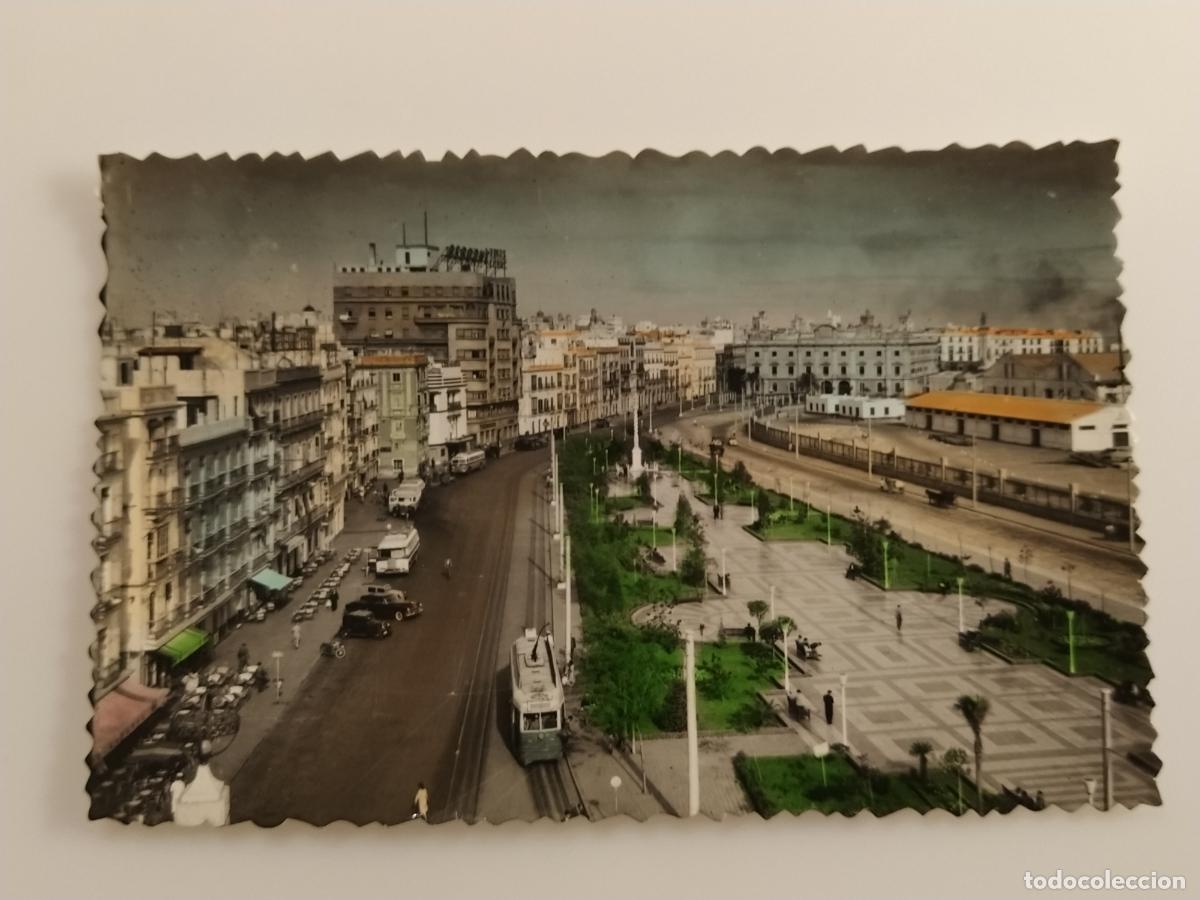 Postales: CADIZ - AVENIDA DE RAMON CARRANZA - EDICIONES SICILIA - POSTAL ANTIGUA (116.867)