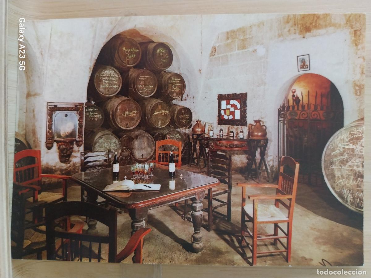 Postales: JEREZ DE LA FRONTERA BODEGA BARRICAS FIRMADAS DORSO SIN IMPRESION ERROR