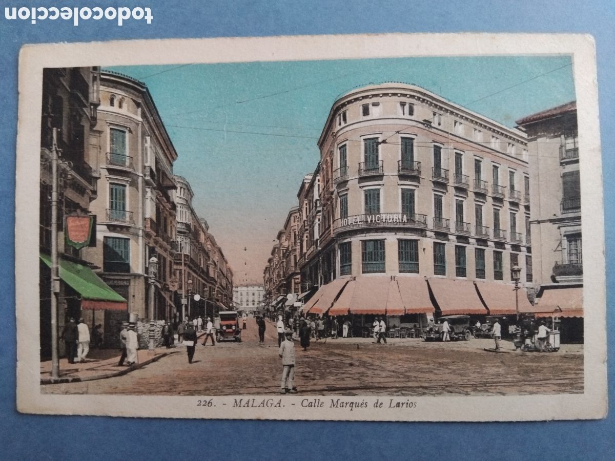 Postales: Postal M&aacute;laga, calle Marqu&eacute;s de Larios