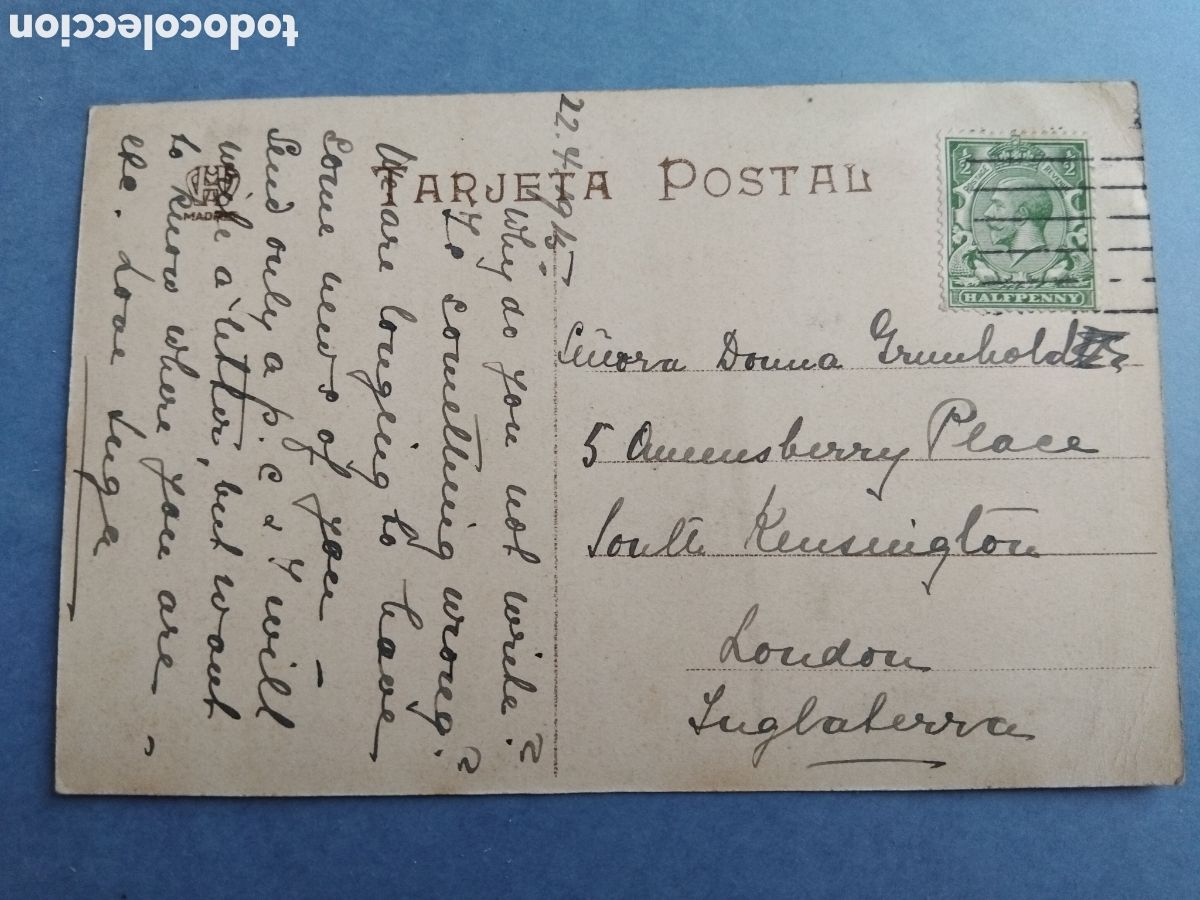 Postales: Postal M&aacute;laga, puerta del mercado - Foto 2
