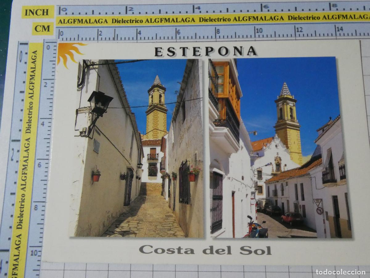 Postales: POSTAL DE M&Aacute;LAGA ESTEPONA. A&Ntilde;O 1996. IGLESIA NUESTRA SE&Ntilde;ORA DE LOS REMEDIOS 1304 CATALAN. 3963