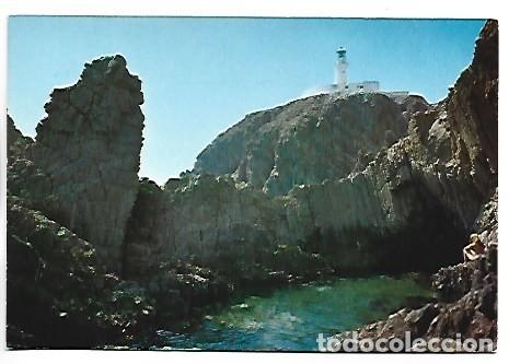 Postales: EL FARO Y BA&Ntilde;O DE LAS SIRENAS.- CABO DE GATA / ALMERIA