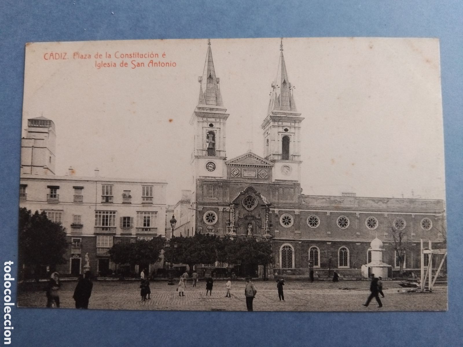 Postales: Postal C&aacute;diz. Plaza de la Constituci&oacute;n
