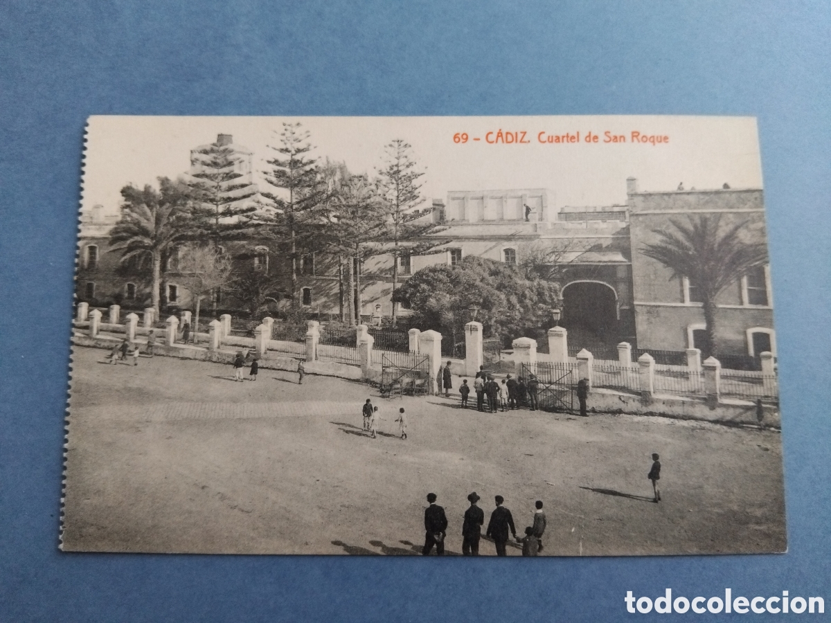 Postales: Postal C&aacute;diz. Cuartel de San Roque