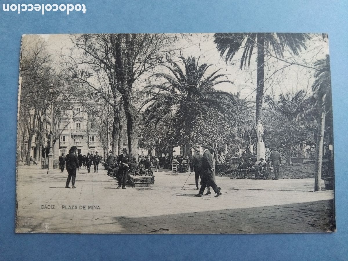 Postales: Postal C&aacute;diz. Plaza de Mina