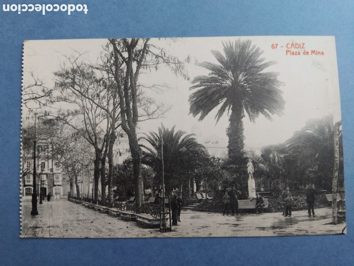 Postales: Postal C&aacute;diz. Plaza de Mina