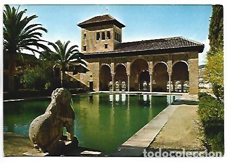 Postales: JARDINES Y TORRE DE LAS DAMAS.- ALHAMBRA / GRANADA