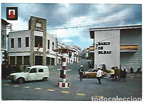 Postales: PLAZA GENERAL FRANCO Y CALLE JOSE ANTONIO.- SAN ROQUE / CADIZ