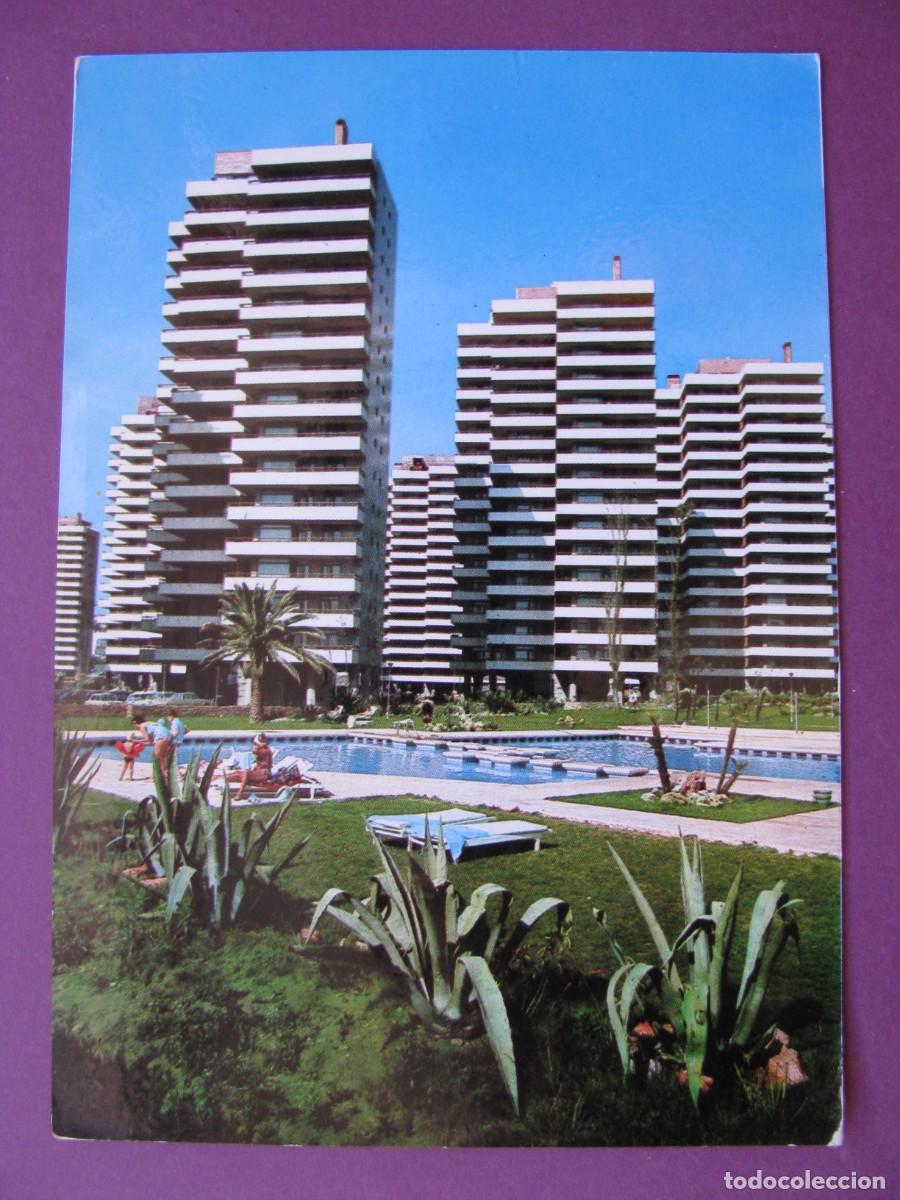 Postales: POSTAL DE TORREMOLINOS. CONJUNTO HOTELERO PLAYAMAR. CINEFILM 3697