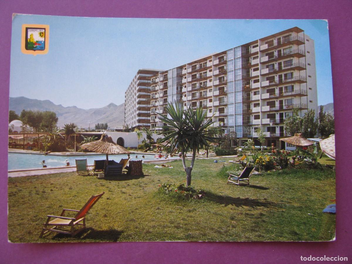Postales: POSTAL DE TORREMOLINOS - BENALMADENA. APARTAMENTOS BONANZA. DOMINGUEZ 52