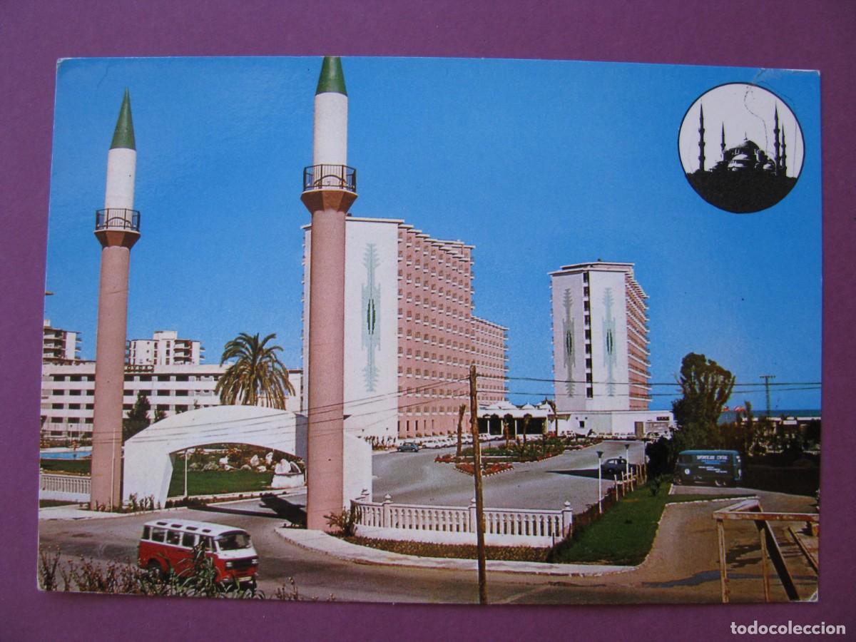 Postales: POSTAL DE TORREMOLINOS. HOTEL PRINCIPE OTOMAN. VISTA GENERAL. CINEFILM.
