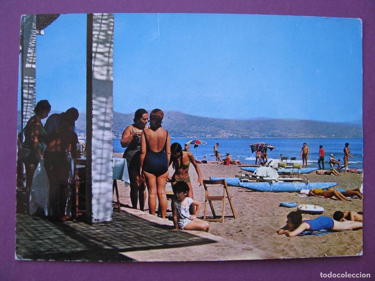 Postales: POSTAL DE MALAGA. PLAYA DE MISERICORDIA. INTER. ESCRITA