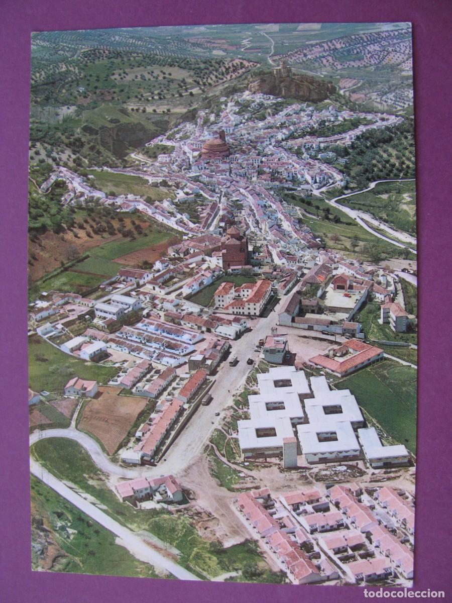 Postales: POSTAL DE PANORAMICA AEREA DE MONTEFRIO, GRANADA. ESCRITA