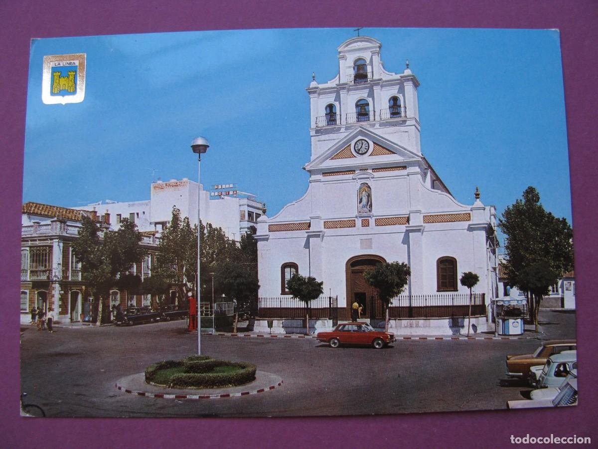 Postales: POSTAL DE LA LINEA. PLAZA DE LA IGLESIA. SUBIRATS CASANOVAS. CIRCULADA