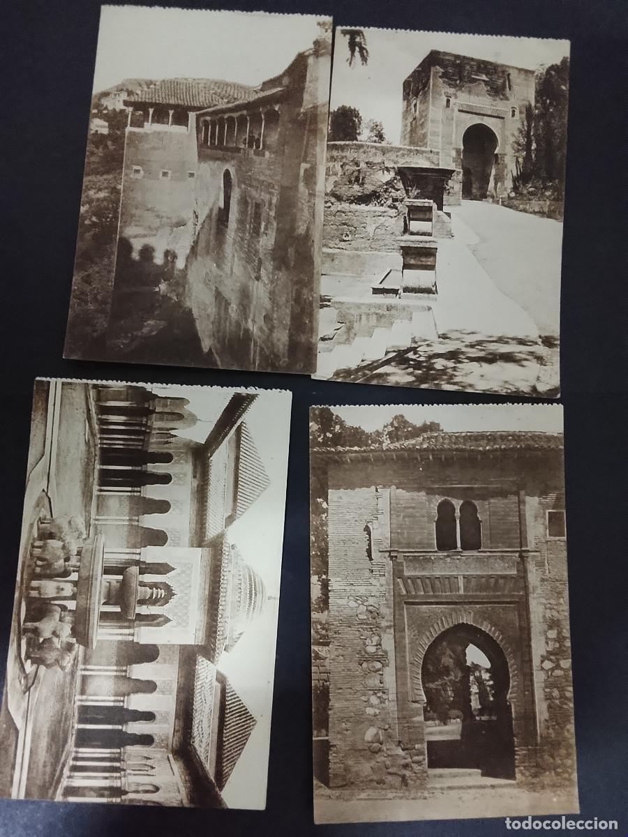 Postales: Lote de 4 postales de La Alhambra, Granada