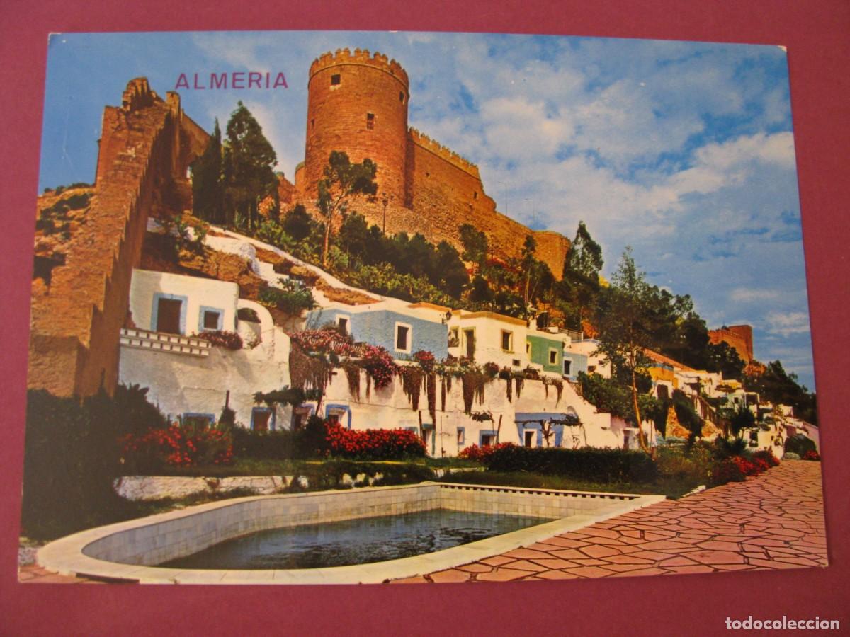 Postales: POSTAL DE ALMERIA. MESON GITANO Y ALCAZABA. ARRIBAS 84. ESCRITA