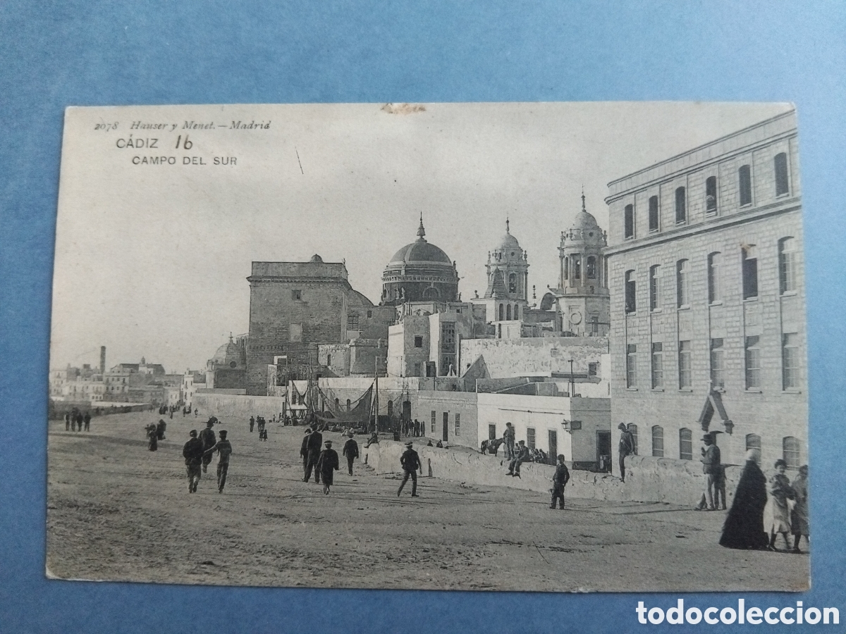 Postales: Postal C&aacute;diz, campo del sur